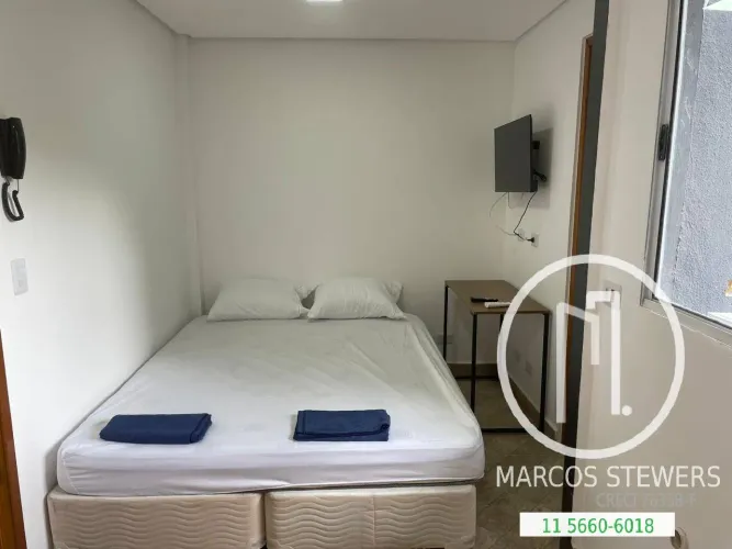 Aluguel de Estudio Mobiliado em Interlagos, próximo ao Shopping
