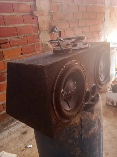 Som completo com módulo,usina,2 graves,2 snaik de 220