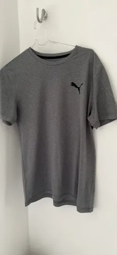 Camiseta Puma Original Cinza Treino / Academia / Casual