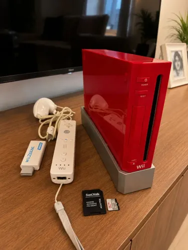 Nintendo wii vermelho edição 25 anos
