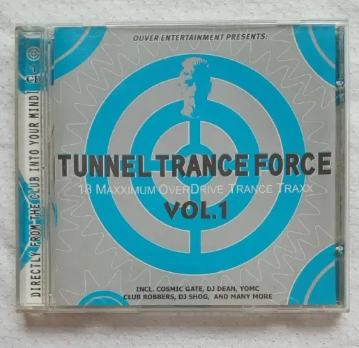 CD Tunnel Trance Force Vol. 1 - 18 Maxximum Overdrive Trance Traxx (2004)