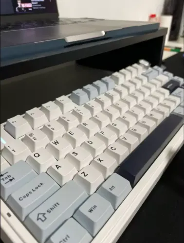 TECLADO MECANICO AULA F75 (BRANCO)