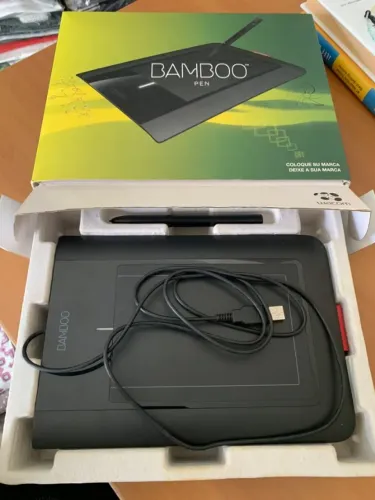 Mesa Digitalizadora Wacom Bamboo Pen Small - USB - CTL-460