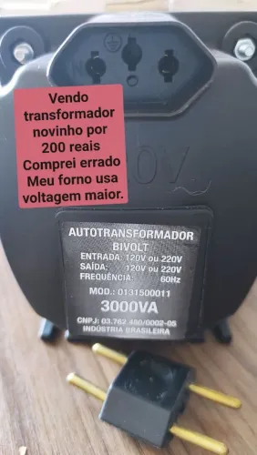 Transformador bivolt 