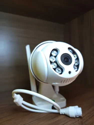 Camera IP Wi-Fi Full HD 360 ? Visao Noturna e Acesso Remoto