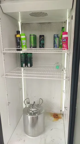 Geladeira cervejeira - porta de vidro