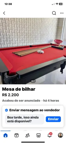 Mesa de sinuca 