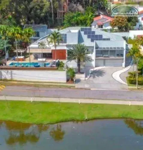 Casa com 6 dormitórios à venda, 500 m² por R$ 7.990.000,00 - Condomínio Estância Marambaia