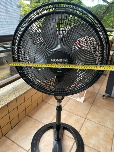 Ventilador de Coluna Mondial Super Power 40cm 140W - Perfeito Estado