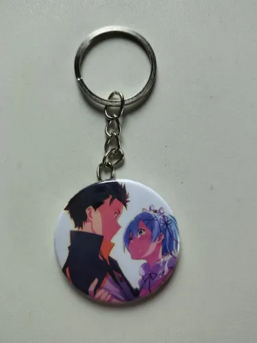 Chaveiro da Rem e Subaru - Re Zero
