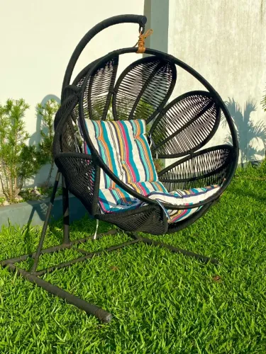 CONCHA DE BALANÇO MODELO FOLHA COM PEDESTAL