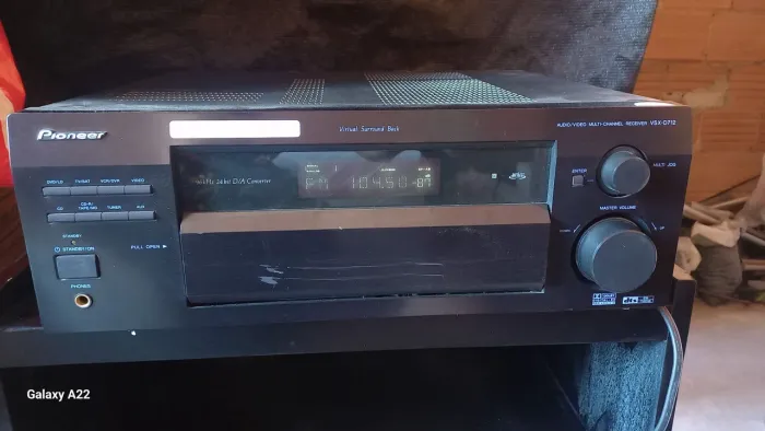 Receiver Pioneer vcs -d 712 top