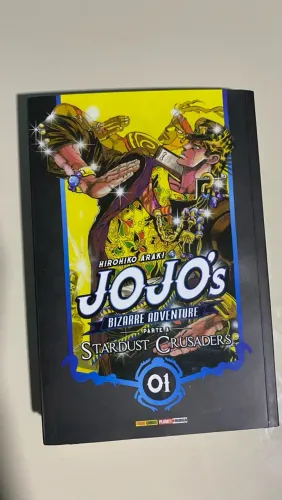 Mangá JoJo's Bizarre Adventure Parte 3 (Stardust Crusaders) - NOVO