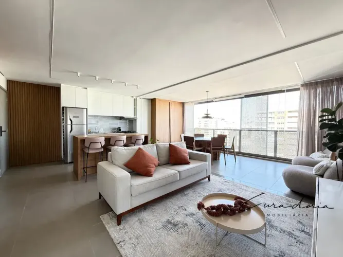 Apartamento mobiliado para alugar no Core Home Pinheiros, 95 m², 2 suítes e 2 vagas