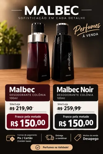 Perfume Malbec - Usado