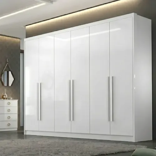 Guarda Roupa Rizon New  2,40m  100% MDF  Produto Novo - Pronta Entrega