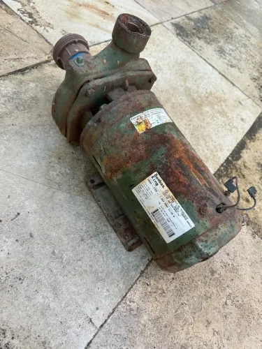 Motor de 1,5cv potente funcionando normalmente