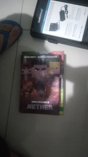 Livros Minecraft Explorando o Nether