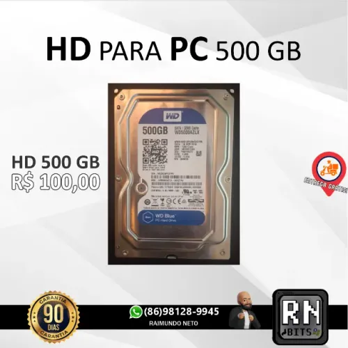 HD 500 GB Western Digital (para PC)