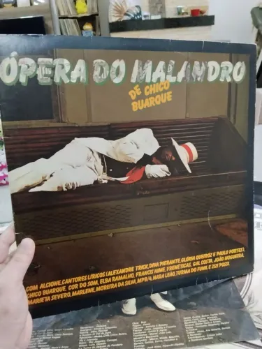 LP Vinil Duplo Ópera Do Malandro - Chico Buarque (1979) Completo C/ Encartes. Testado