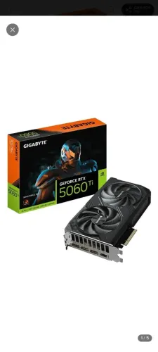 Placa De Vídeo Gigabyte Rtx 5060 Ti Windforce 2x 8gb