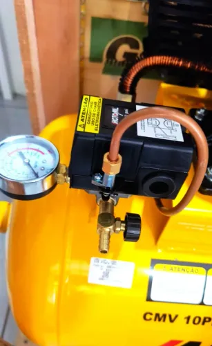 Compressor Motomil 10pés 100L 2Hp 220v Cabeçote Duplo 