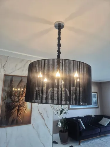Lustre Elegante com Candelabro Luis XV