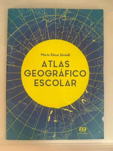 Livro Atlas Geografico Escolar 
