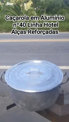 Caçarola em Alumínio Linha Hotel 