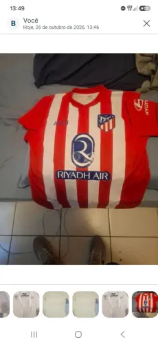 Camisa atletico de madrid 24/25 direto da espanha