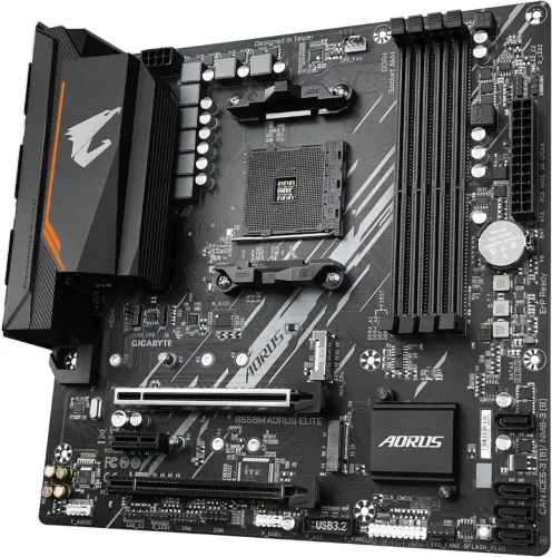 PLACA MÃE AORUS ELITE B550M ( PLACA ZERO E GARANTIA VAI ATÉ NOVEMBRO)