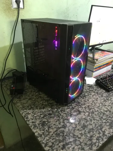 Pc gamer 16gb de Ram DDR4, SSD NVME 512 GB + 1 HD DE 1TB, FONTE DE 500W