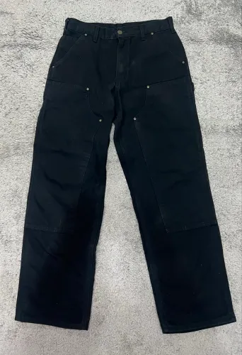 Carhartt Double Knee calça Carpinteiro Preta