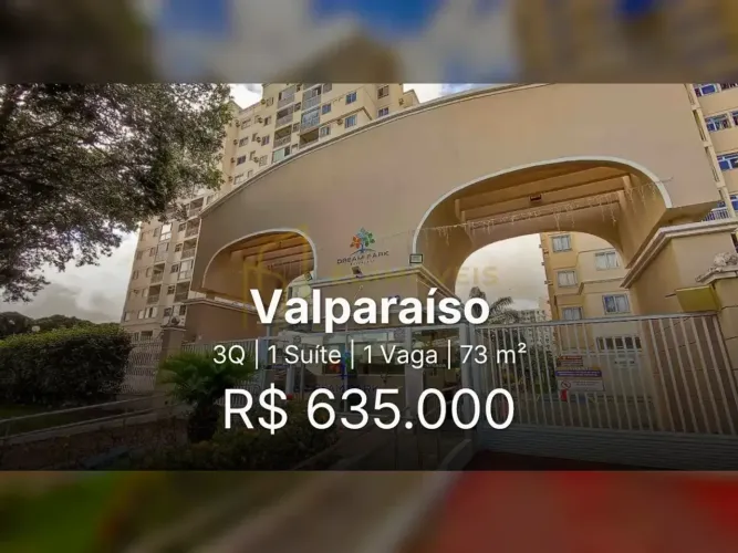 Valparaíso: apartamento moderno com varanda e lazer completo para a família!