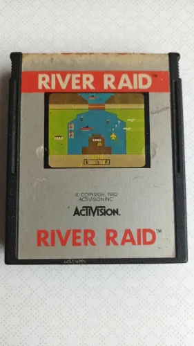 River Raid / Atari 2600 / 100% original