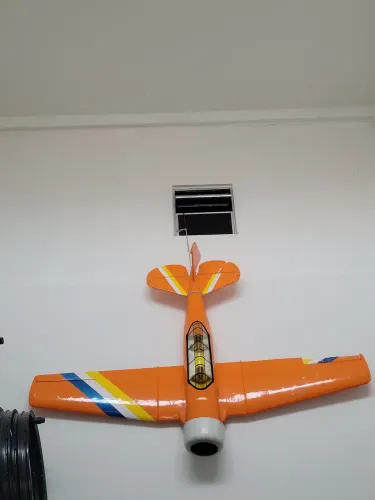 Aeromodelo t6 de balsa 1.8 metros