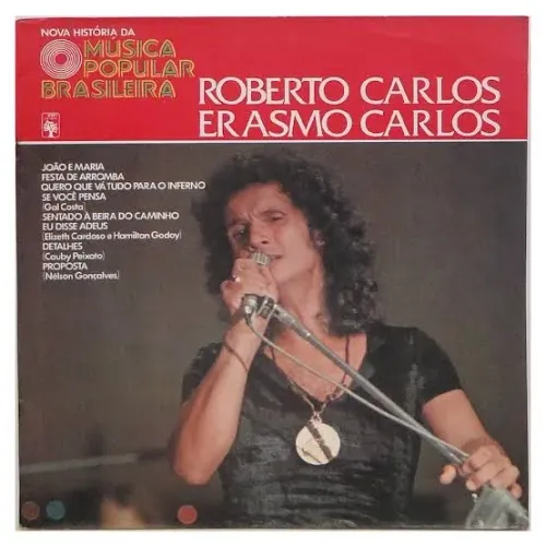 Vinil-Nova história da Música Popular Brasileira - Roberto e Erasmo Carlos