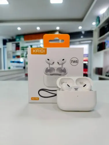 Fone Branco Bluetooth Kaidi KD-790 Sem Fio Com Case