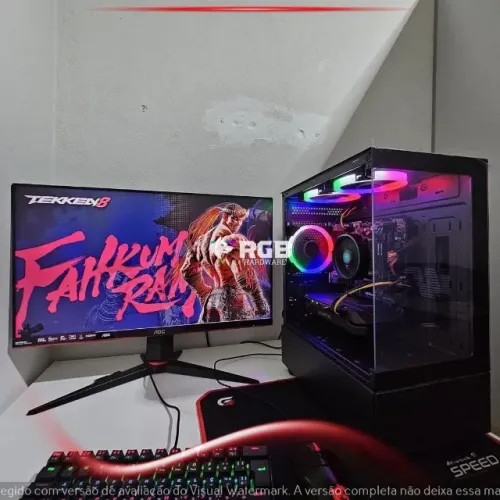 PC GAMER - Ryzen 5 2600X + GTX 1660 6GB + RAM 16GB + SSD 512GB 12X SEM JUROS