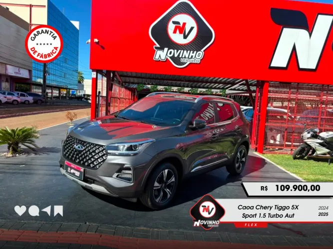 Chery Tiggo 5X Sport 1.5 Turbo Flex Aut. 2025
