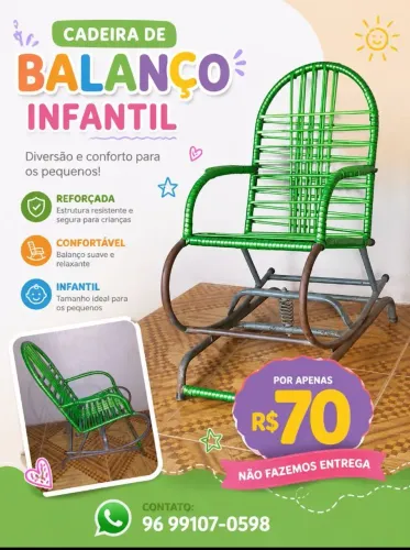 Cadeira Infantil usada 