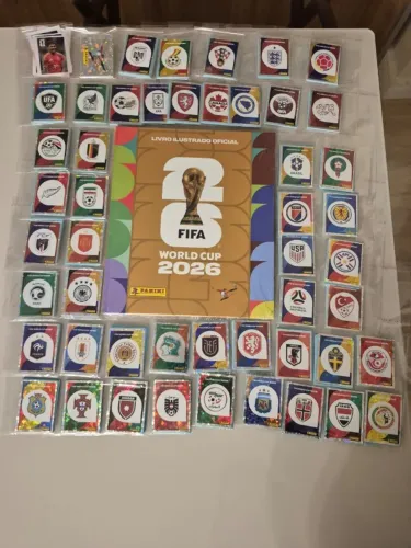 Álbum Copa Do Mundo 2026 Completo Lacrado Original Panini