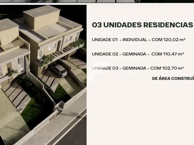 Sobrado 3 Dormitório, sendo 1 Suíte
