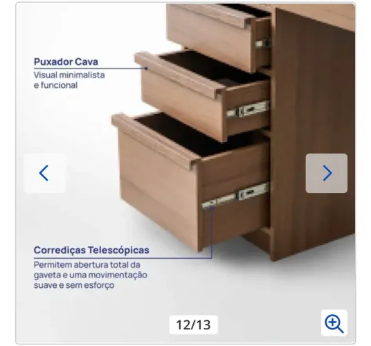 Vendo escrivaninha 100% MDF