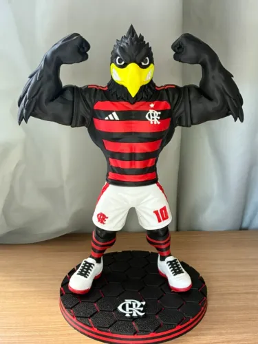 Boneco Urubu do Mengão 3D