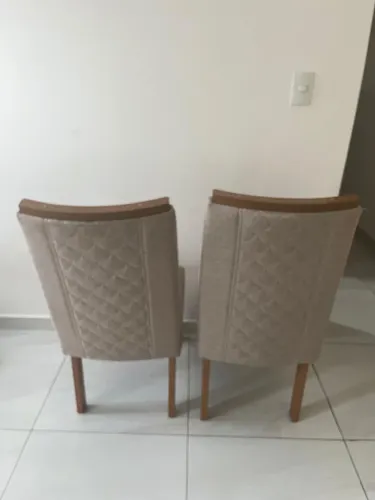 VENDO 4 CADEIRAS ESTOFADAS