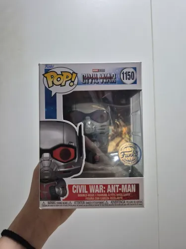Funko Pop 1150 Civil War Homem Formiga Marvel