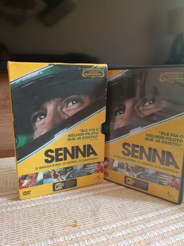Dvd- Senna, O Brasileiro, o Herói, o Campeão!