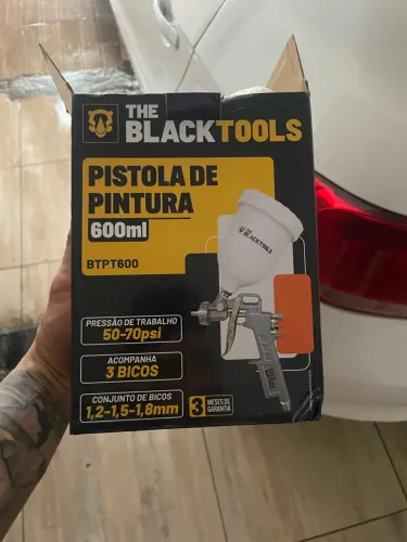Pistola de pintura black tools