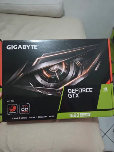 Placa de vídeo 1660 super gigabyte